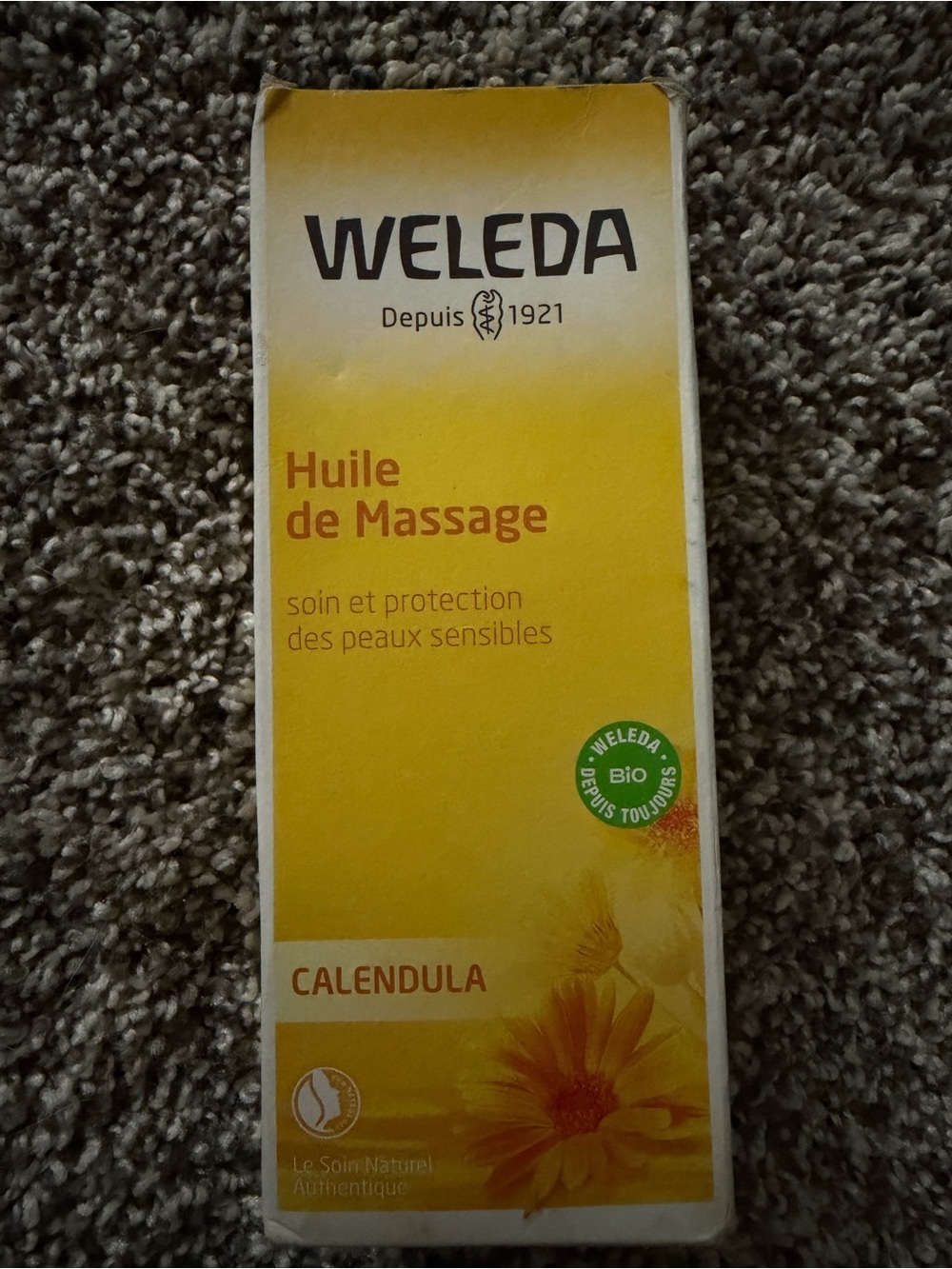 Weleda Calendula Massage Oil - Yellow Packaging